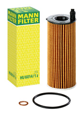 Engine Oil Filter HU6014/1Z - BMW Diesel 1.5 & 2.0, BMW Petrol 1.5 & 2.0 (MANN-FILTER)