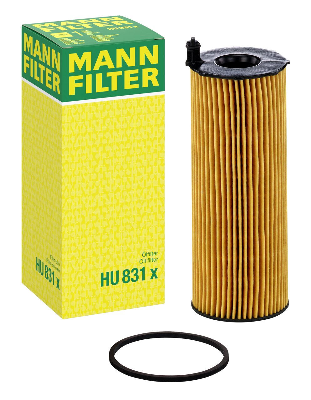 Oil Filter HU831X - Audi A4/A5/A6/A8/Q7 & VW Phaeton/Touareg (MANN-FILTER)