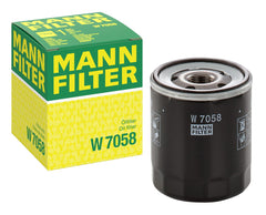 Engine Oil Filter W7058 - Peugeot Petrol & Diesel (MANN-FILTER)