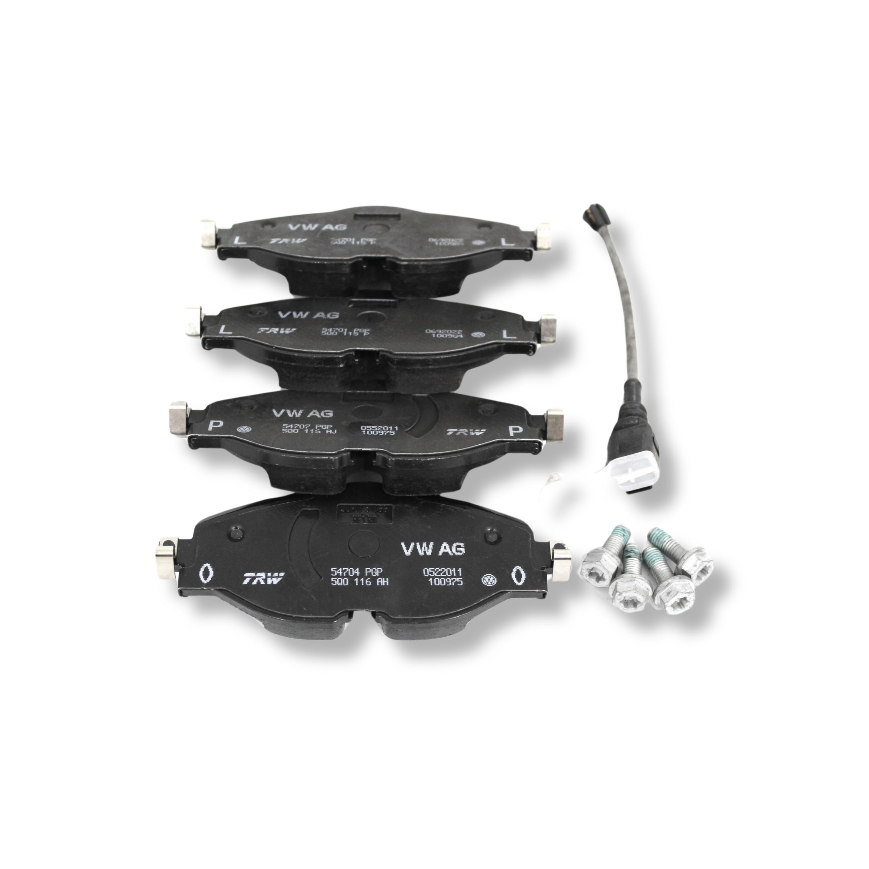 Brake Pads - Rear 5Q0698151AF, fits Volkswagen, Audi and Skoda 2017 Onwards