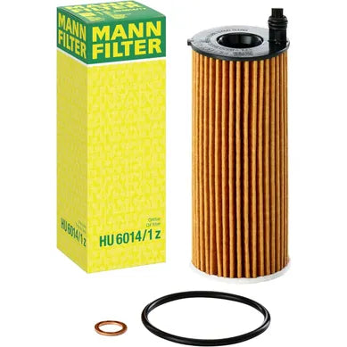 Engine Oil Filter HU6014/1Z - BMW Diesel 1.5 & 2.0, BMW Petrol 1.5 & 2.0 (MANN-FILTER)
