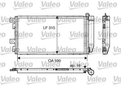 Air Conditioning Condenser Fits Mini R50 & R53 2001 - 2007