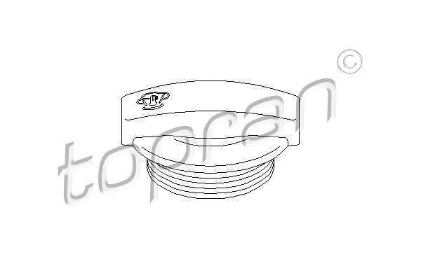 RADIATOR CAP, AUDI A4 B8, A6 A8, 8E0121321 2001 - 2011
