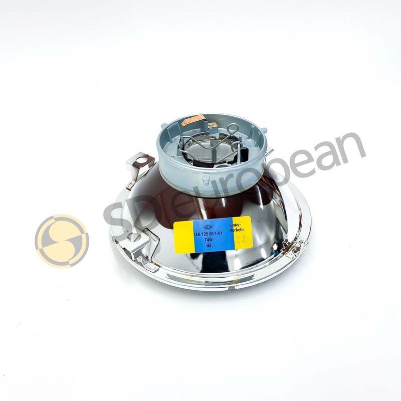 Headlight Lens Left - Outer, 63121369855, fits BMW 5 & 7 series, E28 & E23