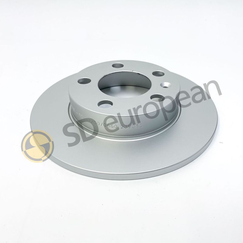 BRAKE DISC - REAR, 2Q0615601H