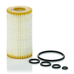 Engine Oil Filter Insert HU718/5X - Mercedes-Benz (MANN-FILTER)