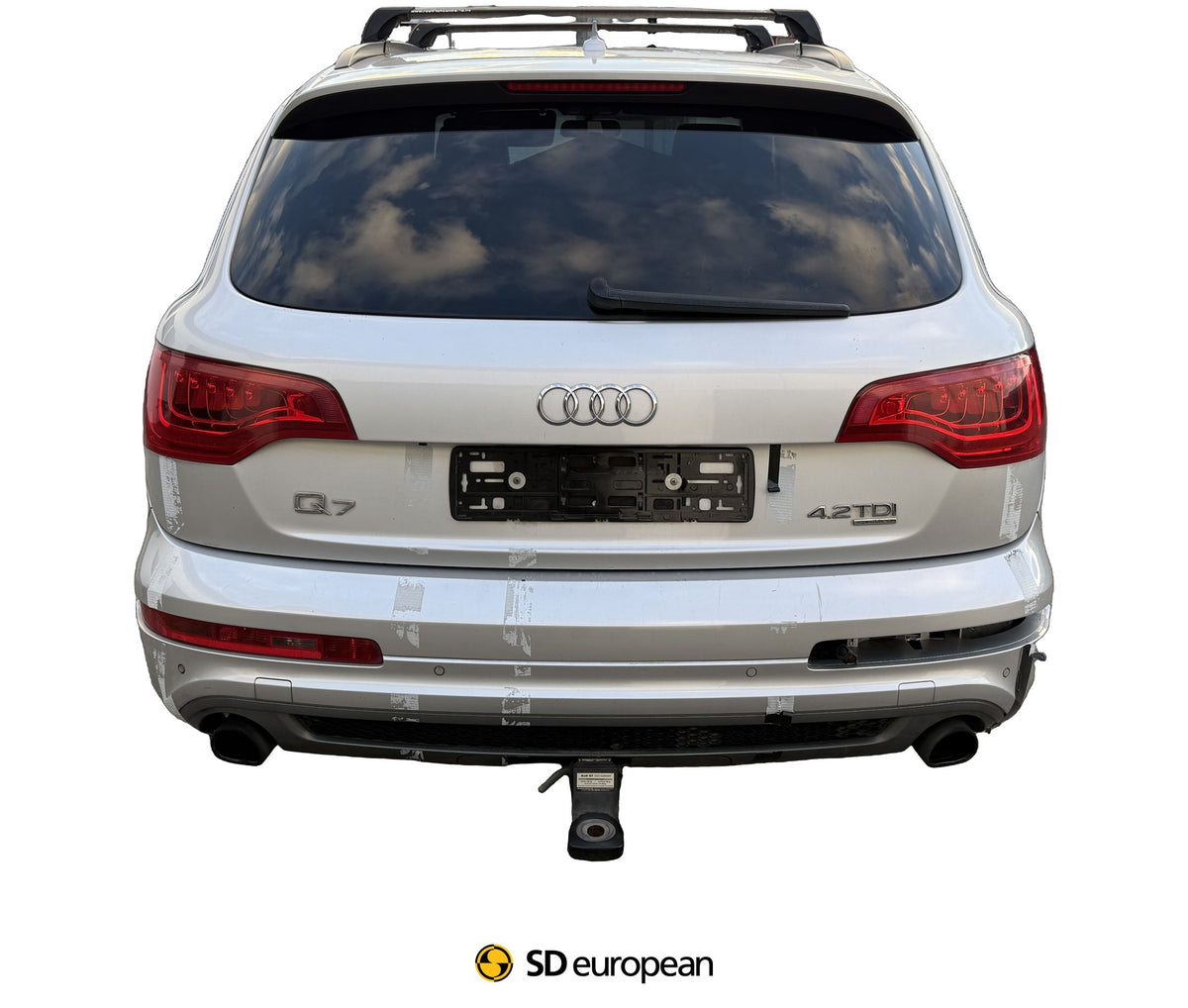 Tow Bar Audi Q7 (4L) 2006-15 - Genuine Audi - Square Hitch