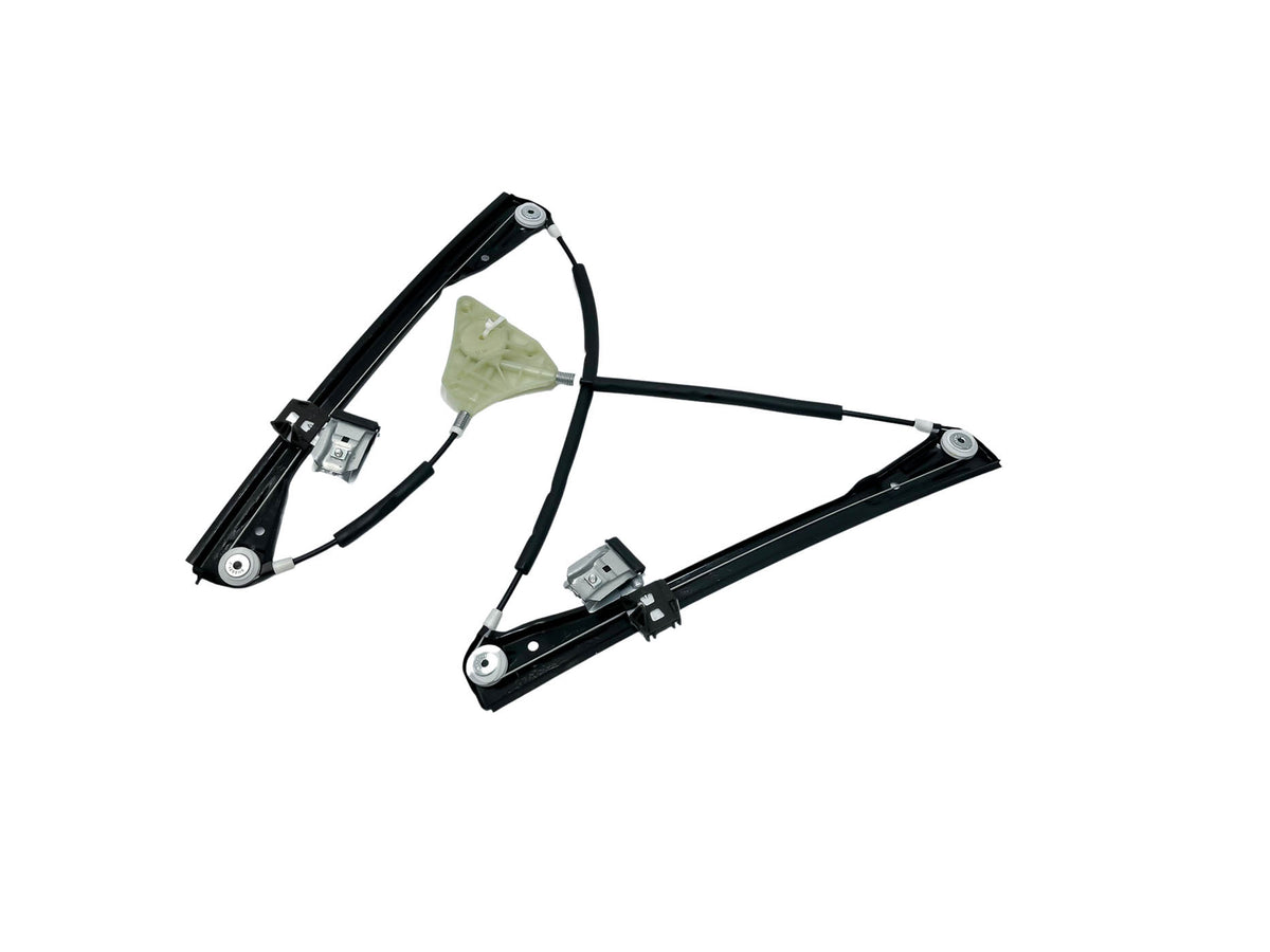 Door Regulator Left Front - Power 6Q4837461K, fits Volkswagen Polo 2002 - 2010