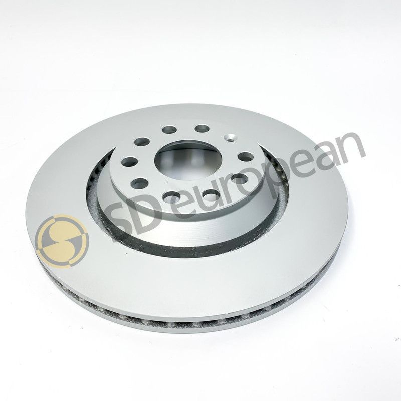 Brake Disc - Rear 7E0615601D Fits Audi A3 S3, Skoda Superb, VW Eos Golf Passat