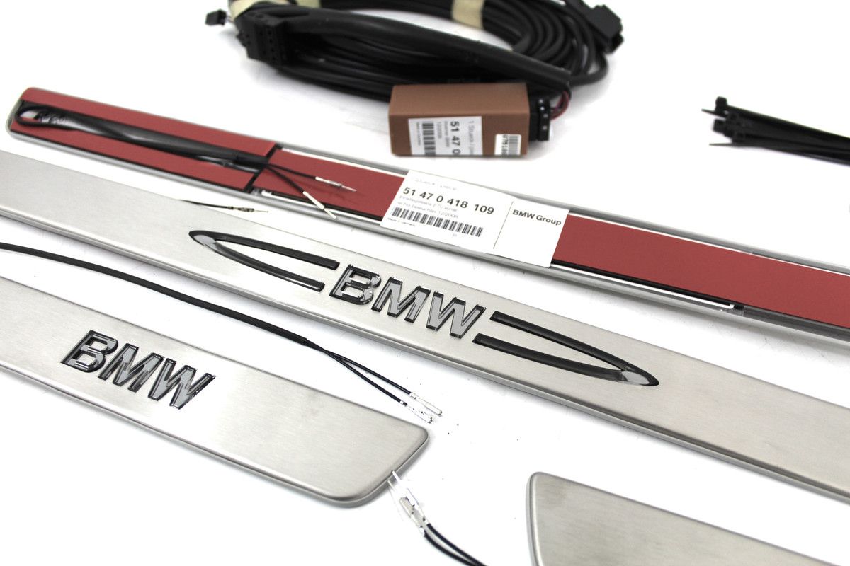 Sill Kit, Illuminated 51470418105, fits BMW X5 & X6, E70, E71 & E72