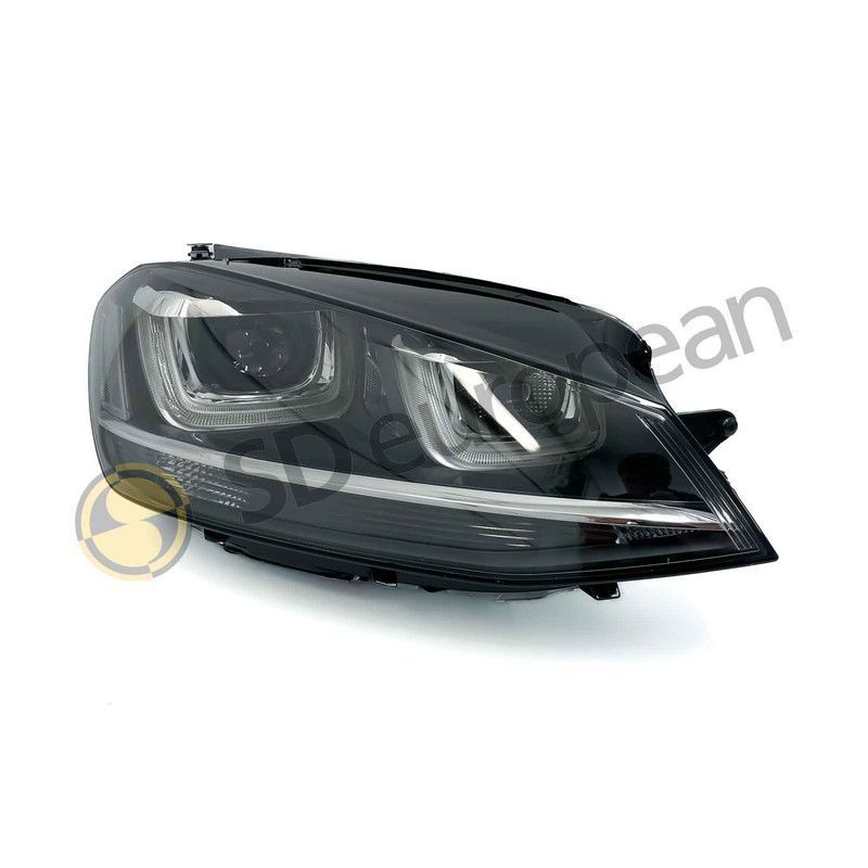 Headlight Right VW Golf Mk Vii 2012 Onwards Oem Valeo