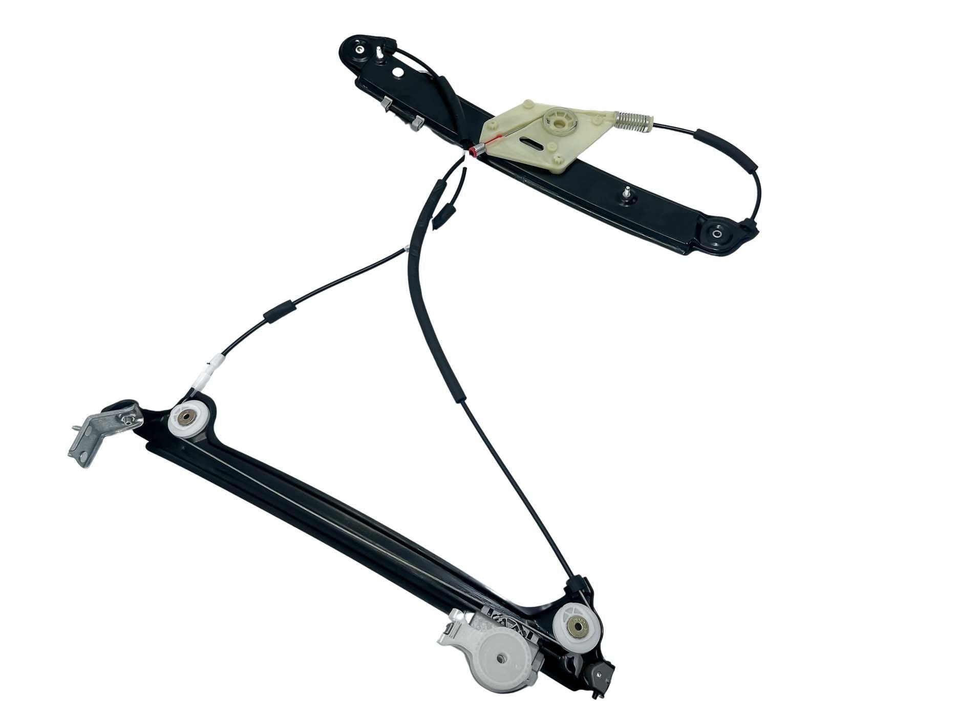 Door Regulator Left/F - Power 51337165595, fits BMW 1 Series 2003 - 2013