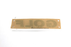 BOOT LID BADGE - GOLF, 5G08536872ZZ