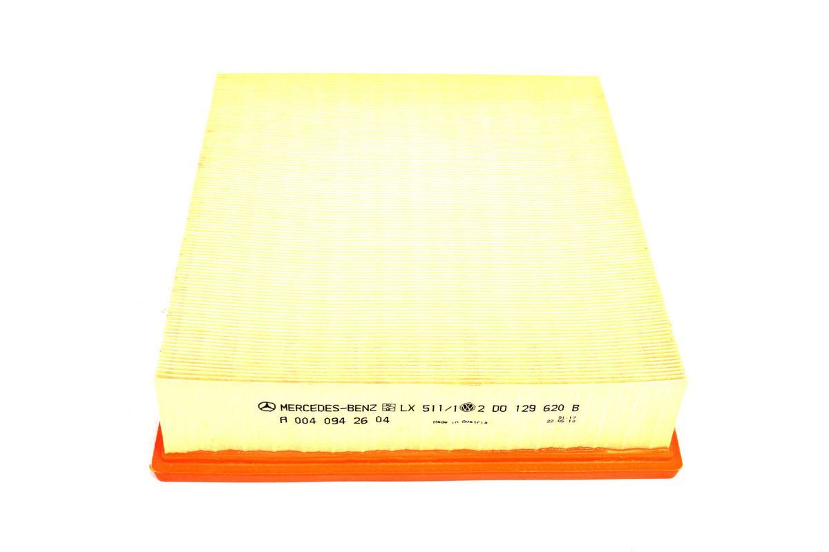 Air Filter 2D0129620B, fits Volkswagen LT & Mercedes-Benz Sprinter 1995 Onwards