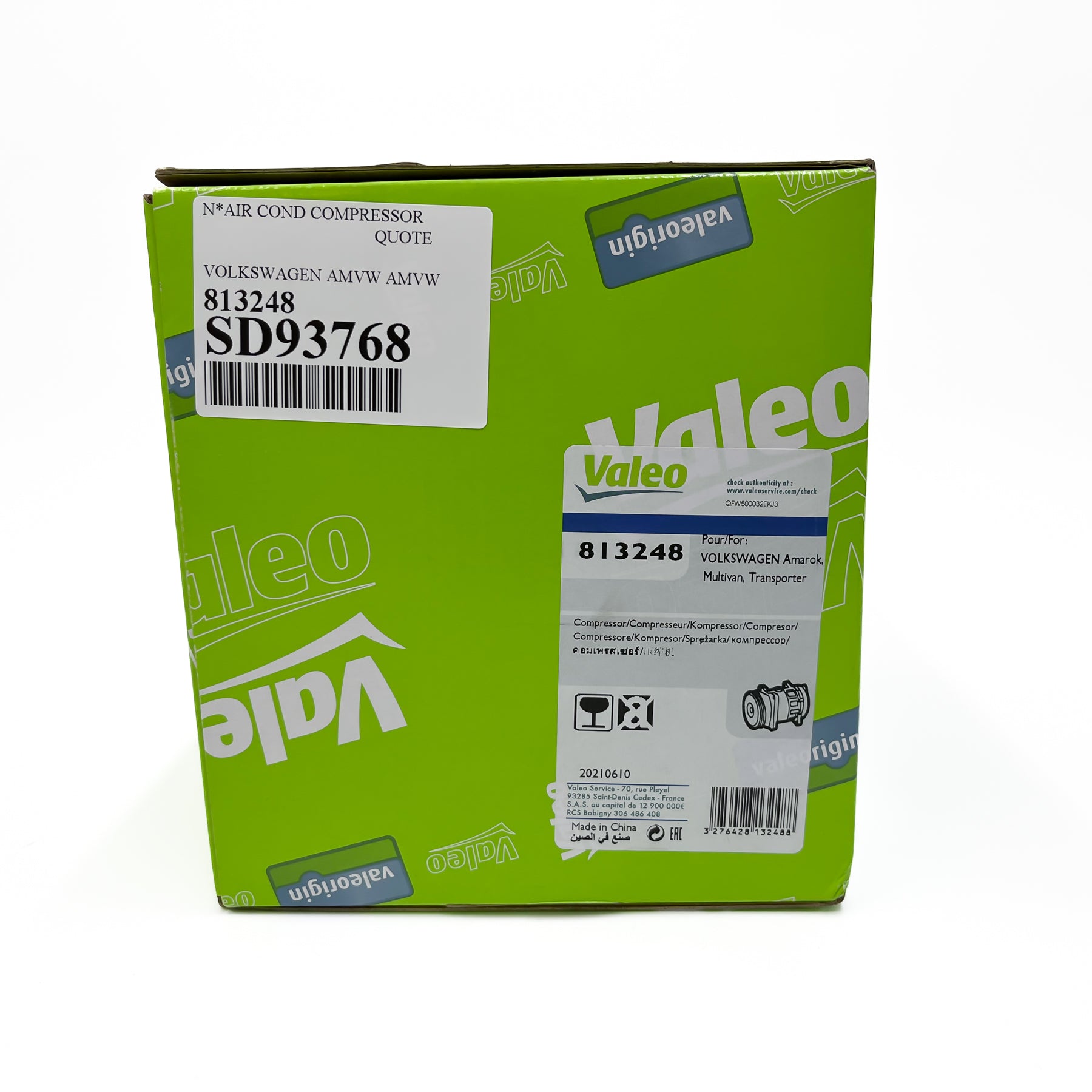 Air Con Compressor Volkswagen Amarok Transporter & Caravelle