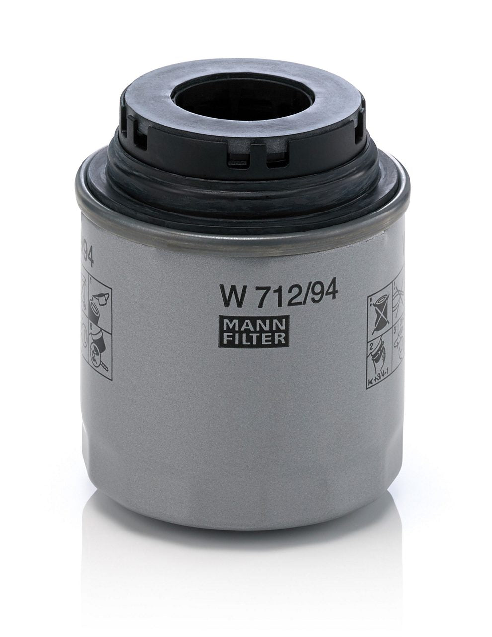Engine Oil Filter W712/94 - VAG Petrol 1.2 & 1.4 TSI/TFSI (MANN-FILTER)