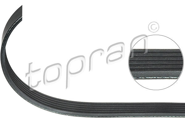 Micro V-Belt, Fits BMW Series 1, 3, 5, 6, 7, X1, X3 & X5 2001 To 2015