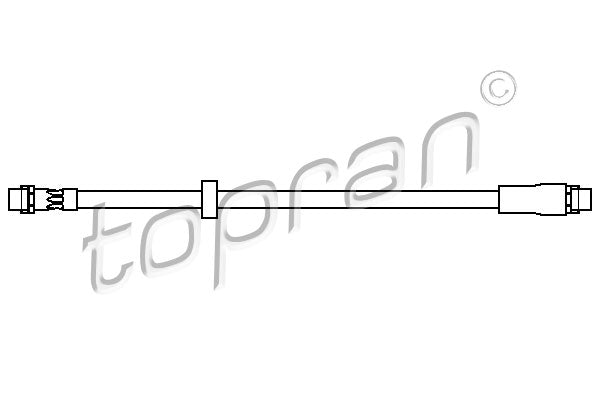 Front Brake Hose 8E0611707D, Fits Audi A4 & S4 2001 - 2009